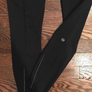 Black Lululemon Fast & Free 7/8